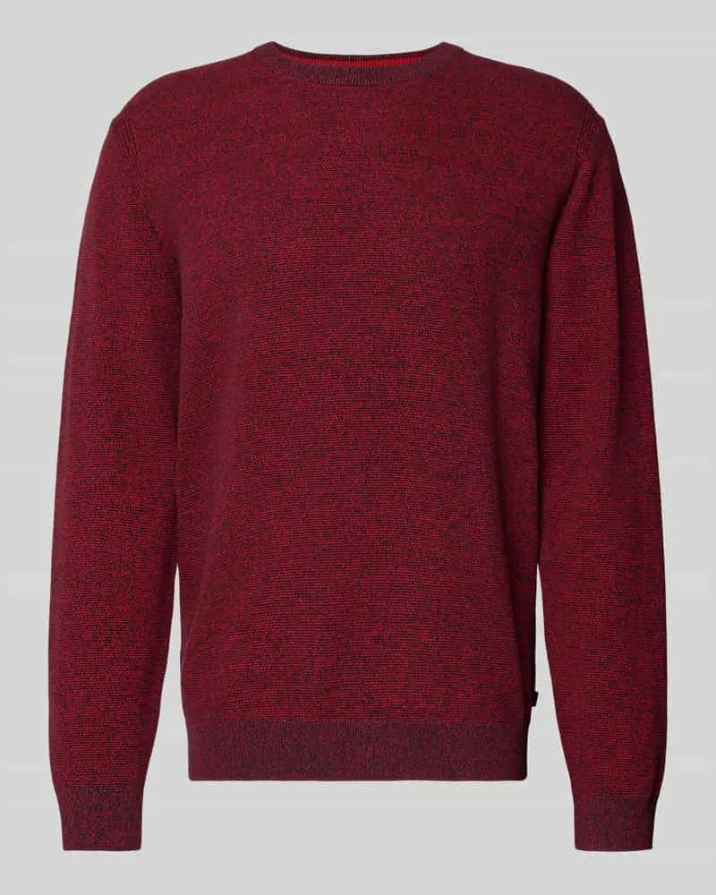 Tom Tailor Regular Fit Strickpullover aus reiner Baumwolle 