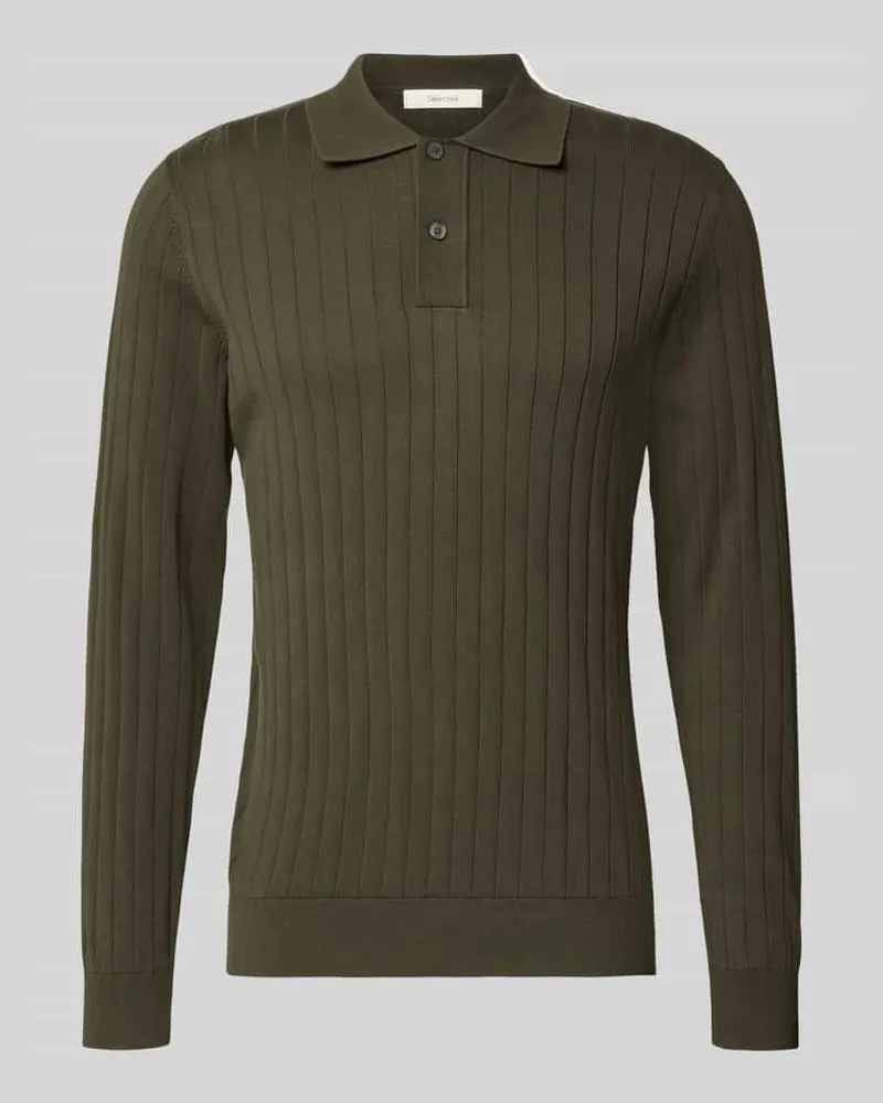 Selected Regular Fit Poloshirt aus reiner Baumwolle Modell 'TORINO Dunkelgruen
