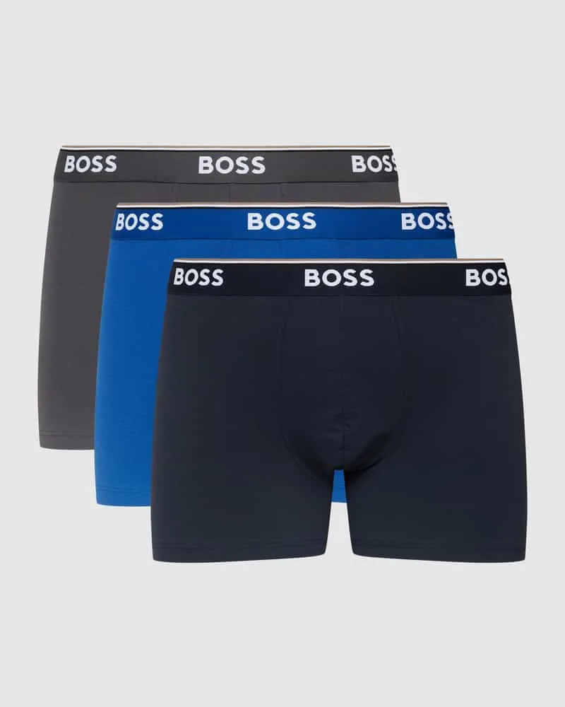HUGO BOSS Trunks mit Logo-Bund im 3er-Pack Modell 'Power 