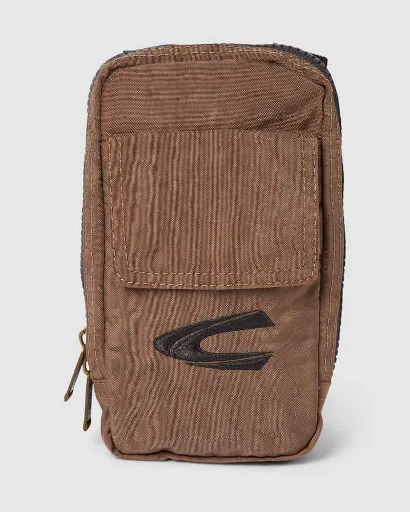 Camel Active Umhängetasche mit verstellbarem Schulterriemen Beige
