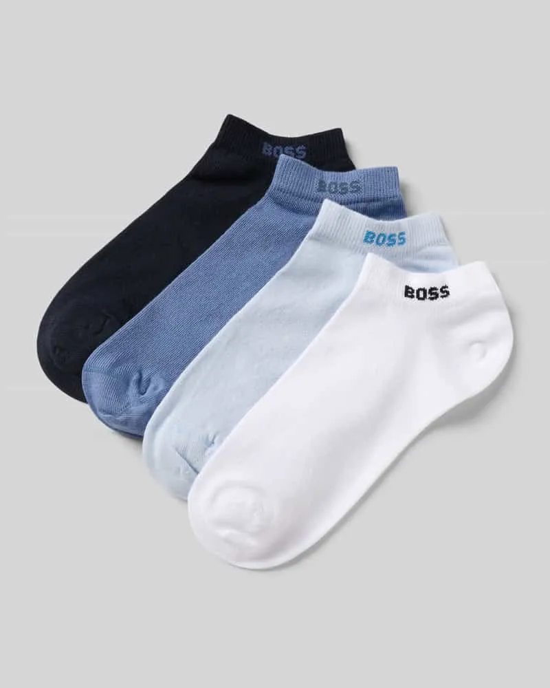 HUGO BOSS Socken aus Baumwoll-Mix in 5er Pack Modell 'AS UNI Marine