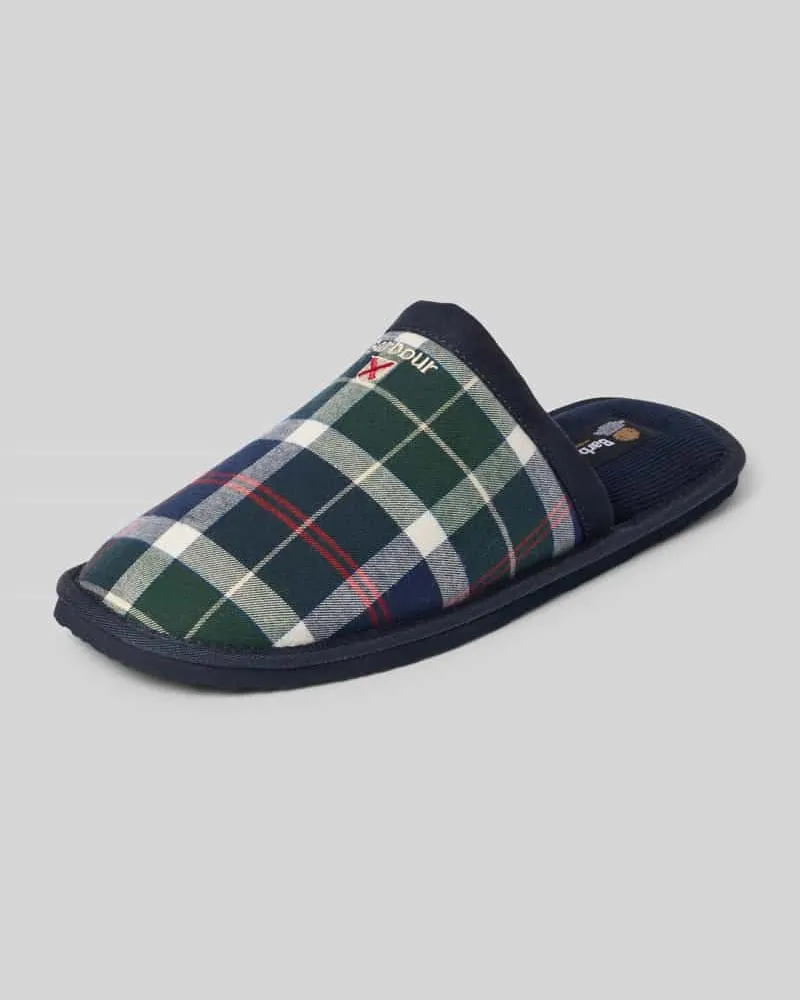Barbour Hausschuh mit weicher Innensohle Bottle