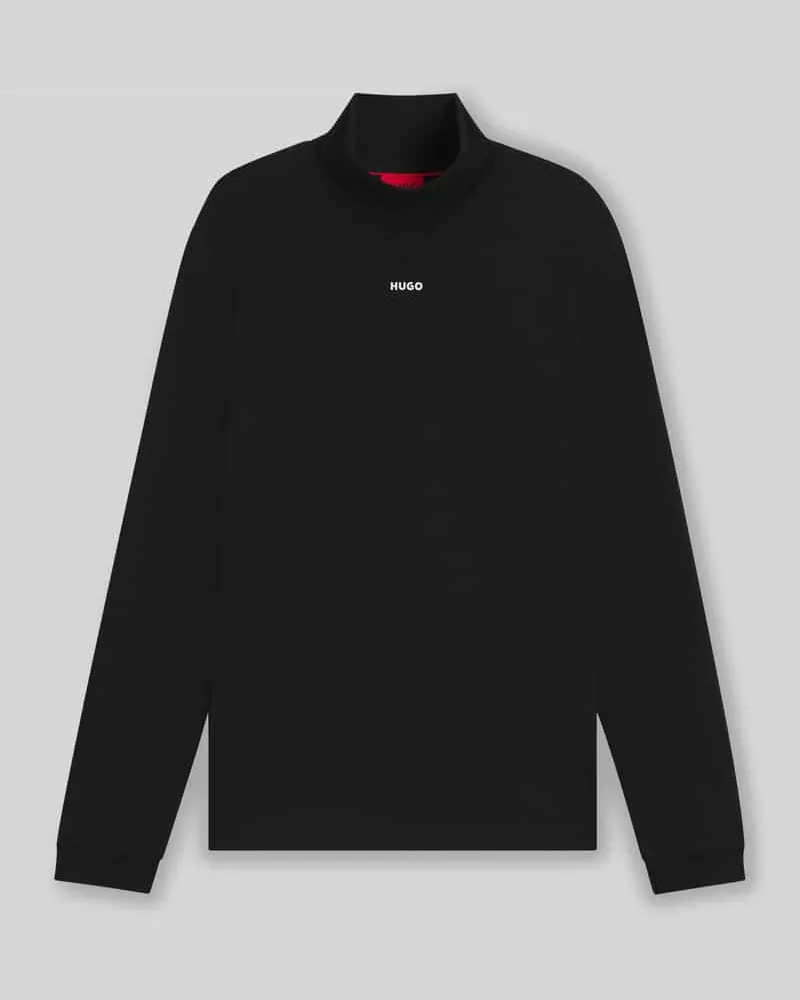 HUGO BOSS Regular Fit Rollkragenpullover aus reiner Baumwolle Modell 'DAPOROLLO 