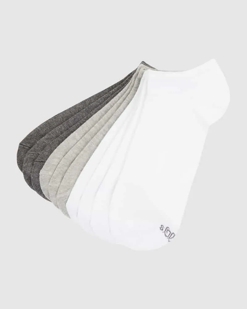 S.Oliver Sneakersocken mit Stretch-Anteil im 10er-Pack Weiss