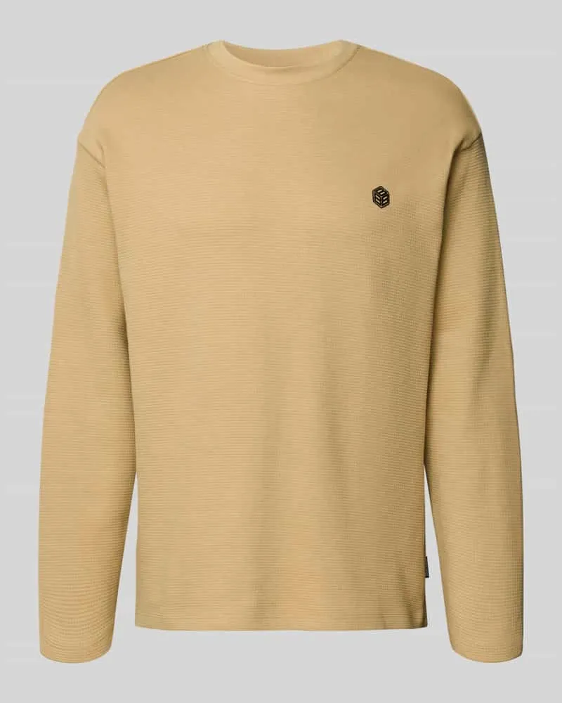 Blend Longsleeve aus Baumwolle Modell 'FILLIP Beige