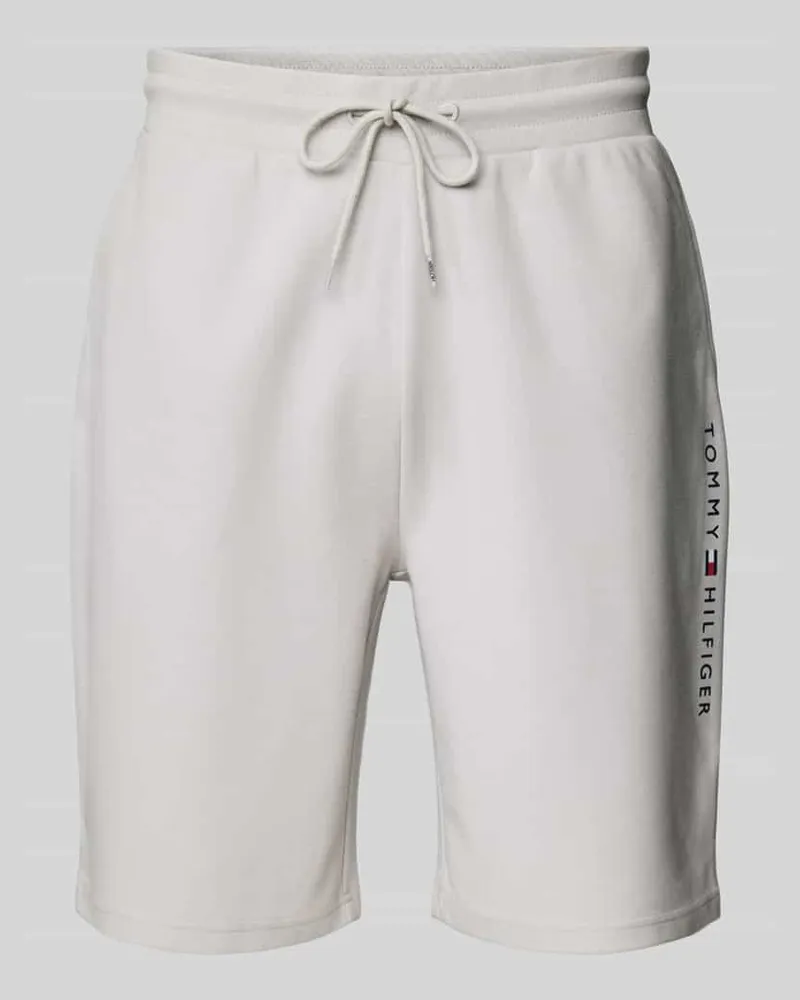 Tommy Hilfiger Sweatshorts mit Label-Print 