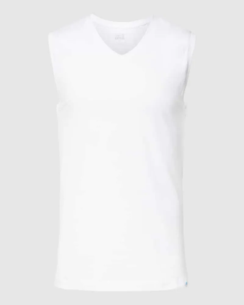 Schiesser Tank Top mit V-Ausschnitt 