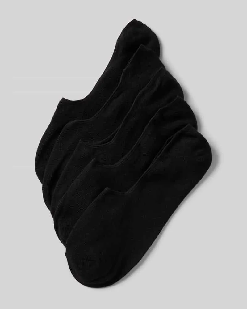 Jack & Jones Füßlinge mit elastischem Bund im 5er-Pack 