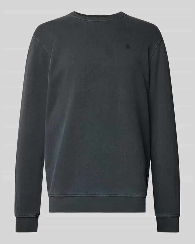 G-STAR RAW Sweatshirt mit Label-Stitching 