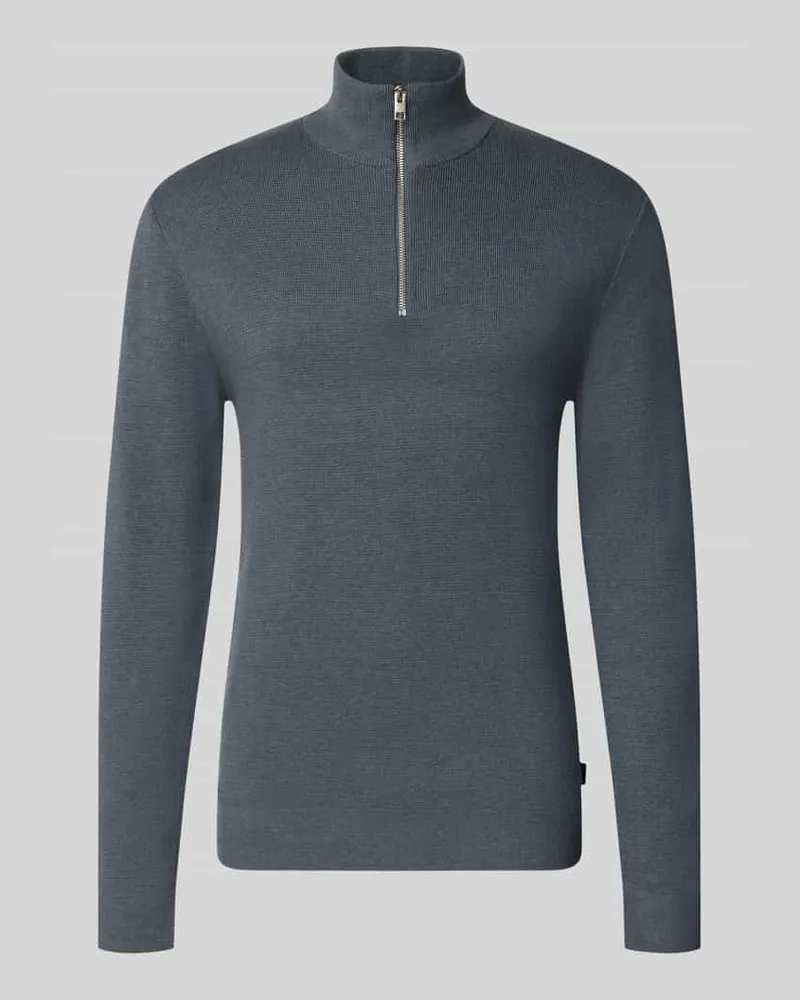 Jack & Jones Slim Fit Pullover aus reiner Baumwolle Modell 'MILANO Bleu