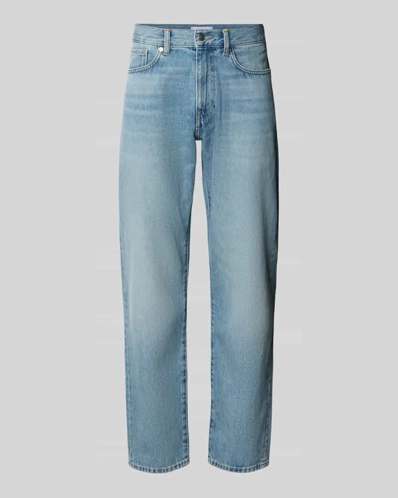 Edwin Jeans Jeans im Used-Look Modell 'COSMOS Jeansblau