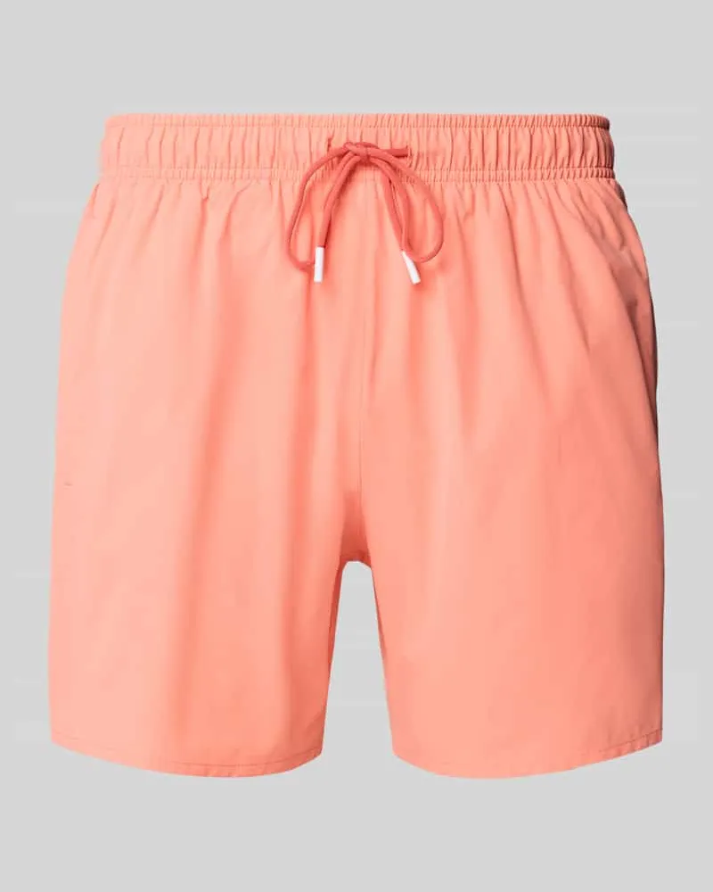 HUGO BOSS Badeshorts mit Mesh-Einsatz 