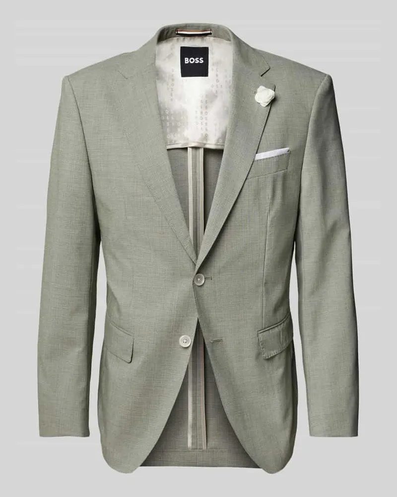 HUGO BOSS Sakko mit floraler Applikation Modell 'Hutson 