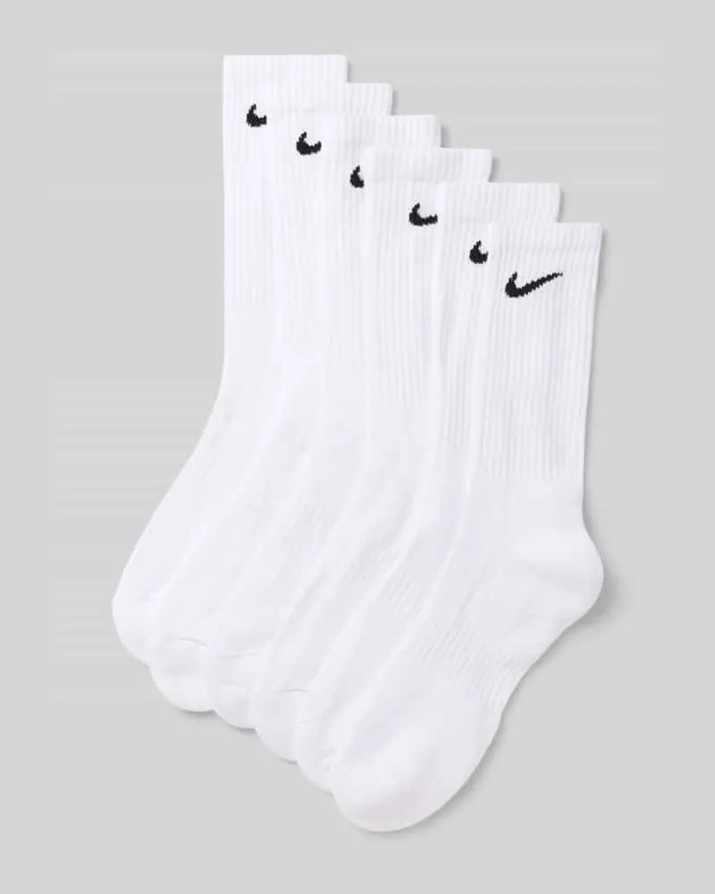 Nike Socken aus Baumwoll-Mix im 6er-Pack Weiss