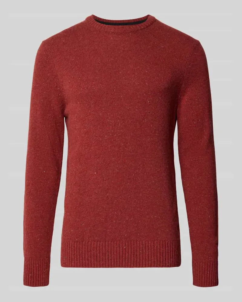 Marc O'Polo Pullover mit Logo-Detail Rot