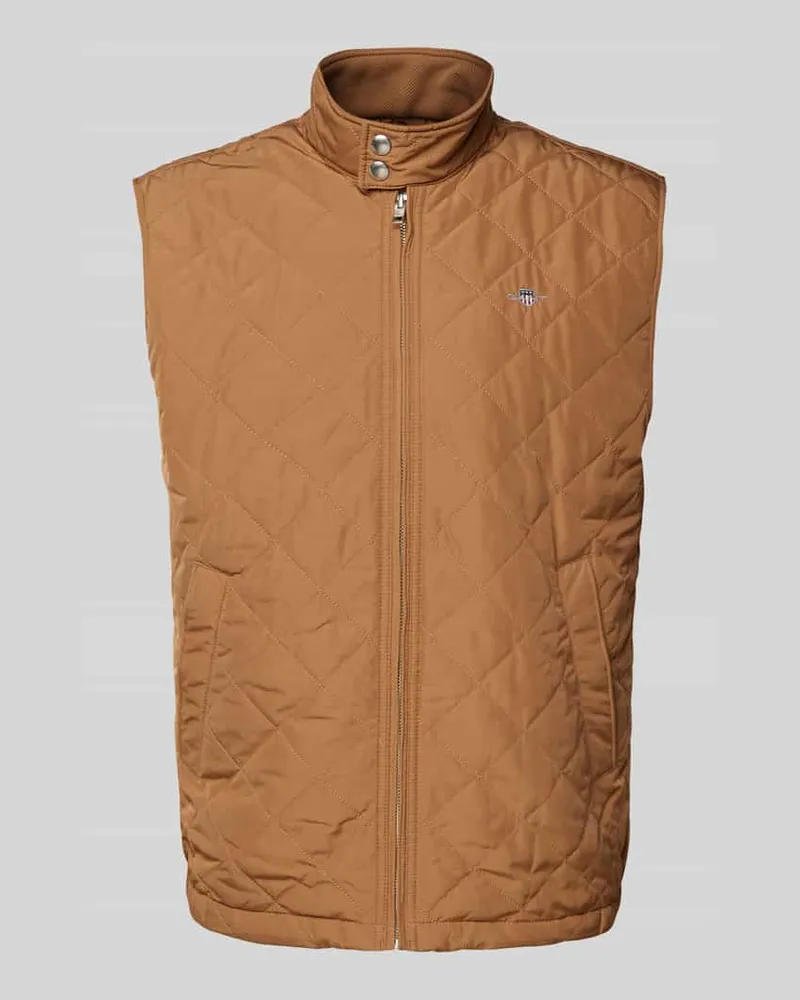 Gant Steppweste mit Label-Stitching 