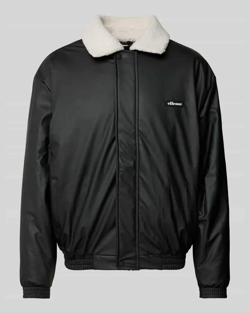 Ellesse Jacke mit Teddyfell Modell 'TREMBLANT Black