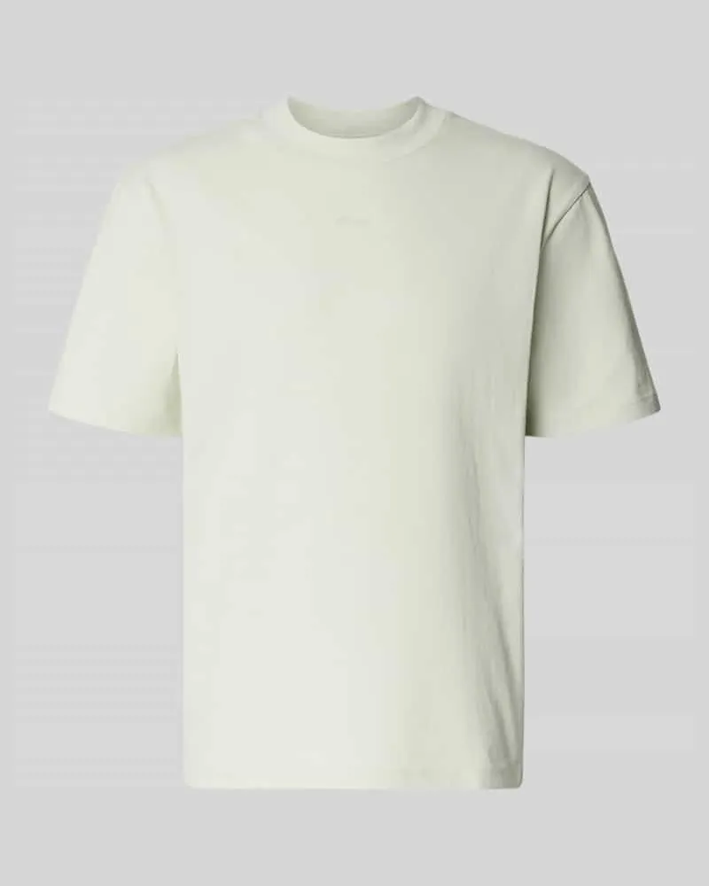 HUGO BOSS Regular Fit T-Shirt aus reiner Baumwolle Modell 'DAPOLINO Hellgruen