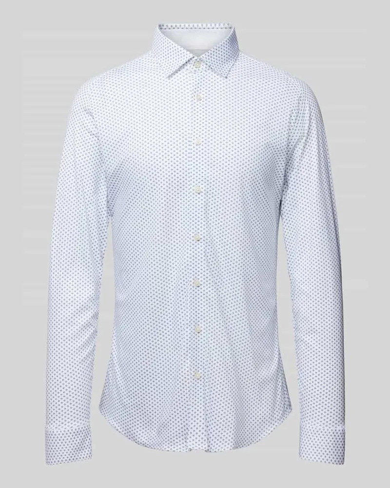 DESOTO Slim Fit Businesshemd mit Stretch-Anteil 