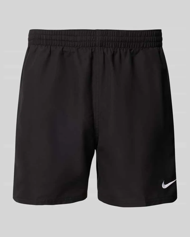 Nike Badehose mit Label-Print 