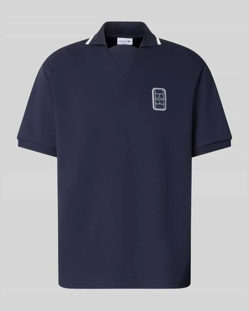 Lacoste Loose Fit Poloshirt Marine