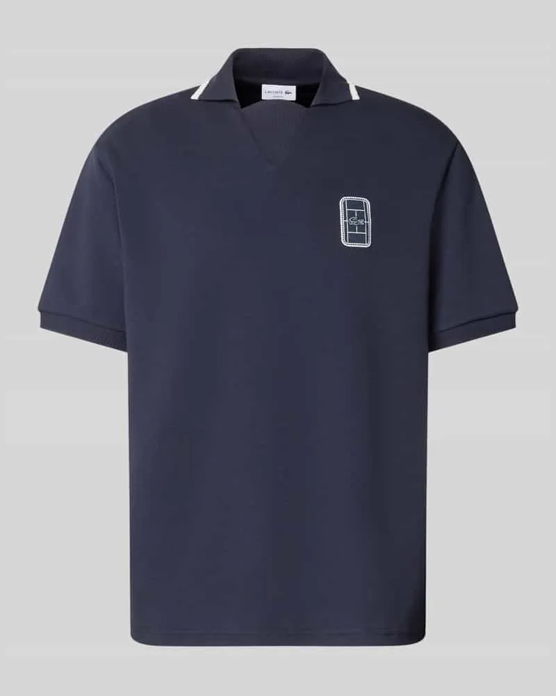 Lacoste Loose Fit Poloshirt Marine