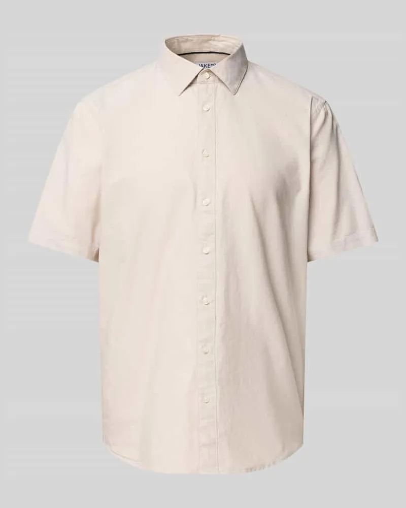JAKE*S Casual Fit Business-Hemd mit 1/2-Arm 