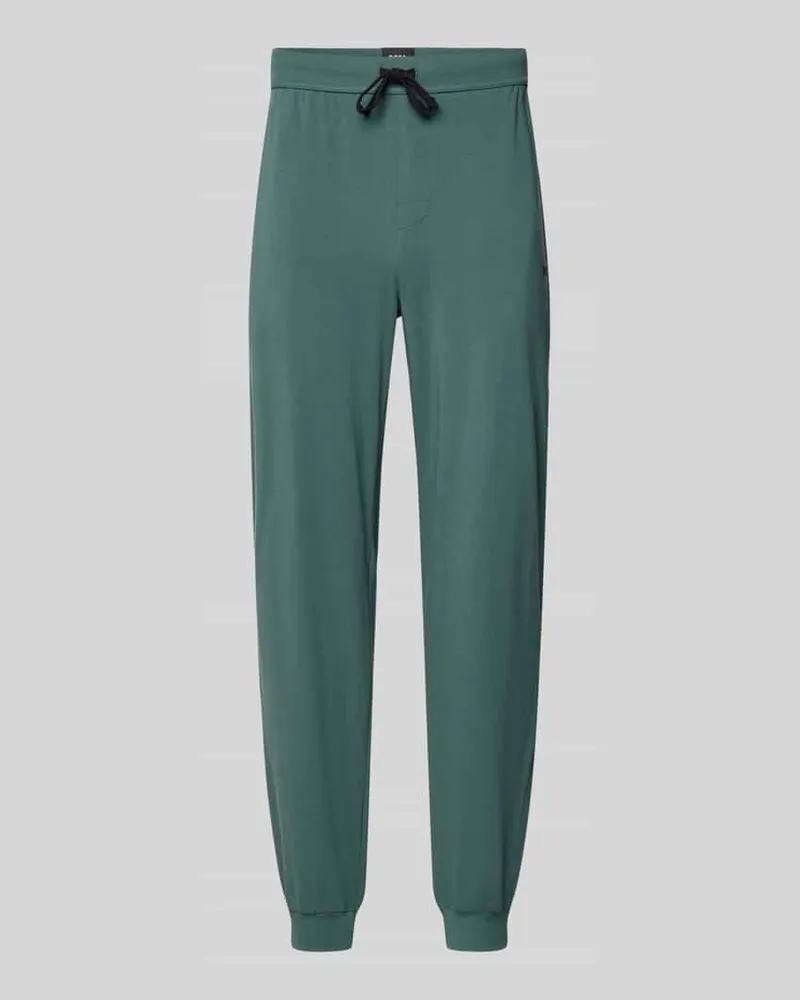 HUGO BOSS Comfort Fit Sweathose aus Baumwoll-Mix Modell 'MIX&MATCH PANTS Petrol