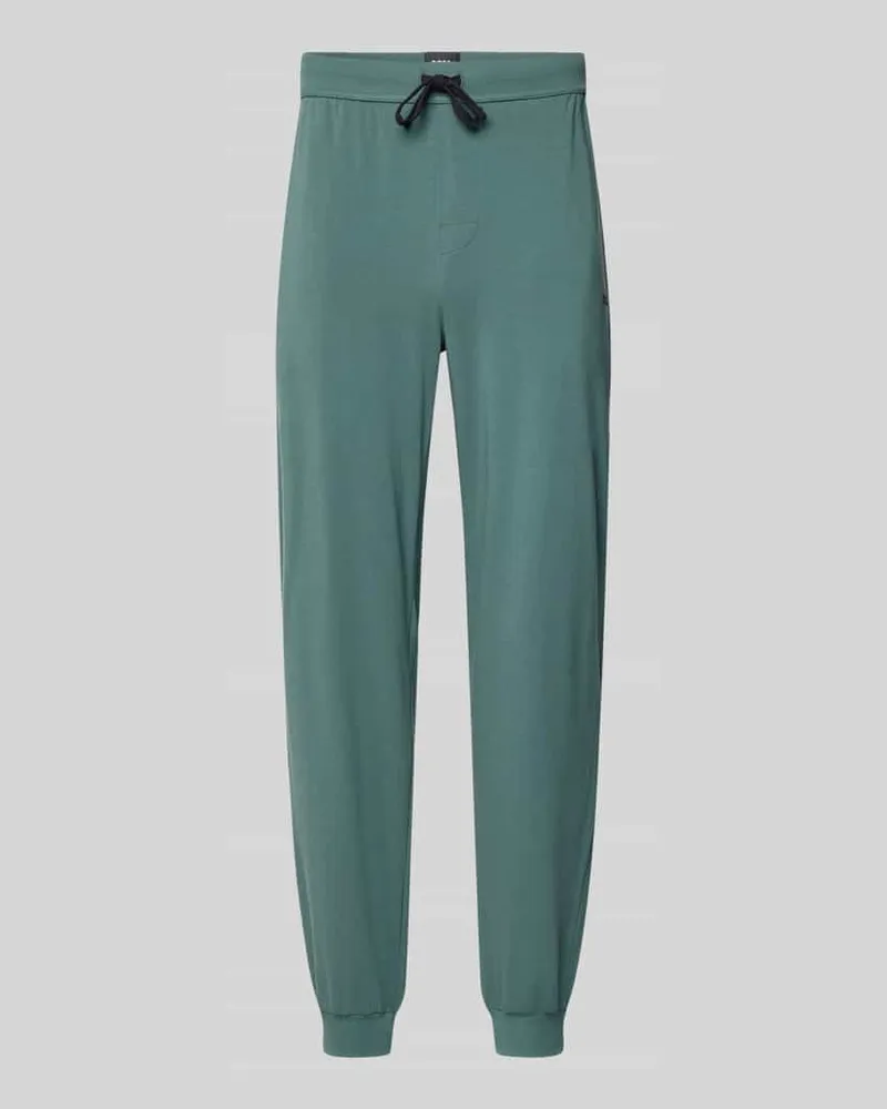 HUGO BOSS Comfort Fit Sweathose aus Baumwoll-Mix Modell 'MIX&MATCH PANTS Petrol