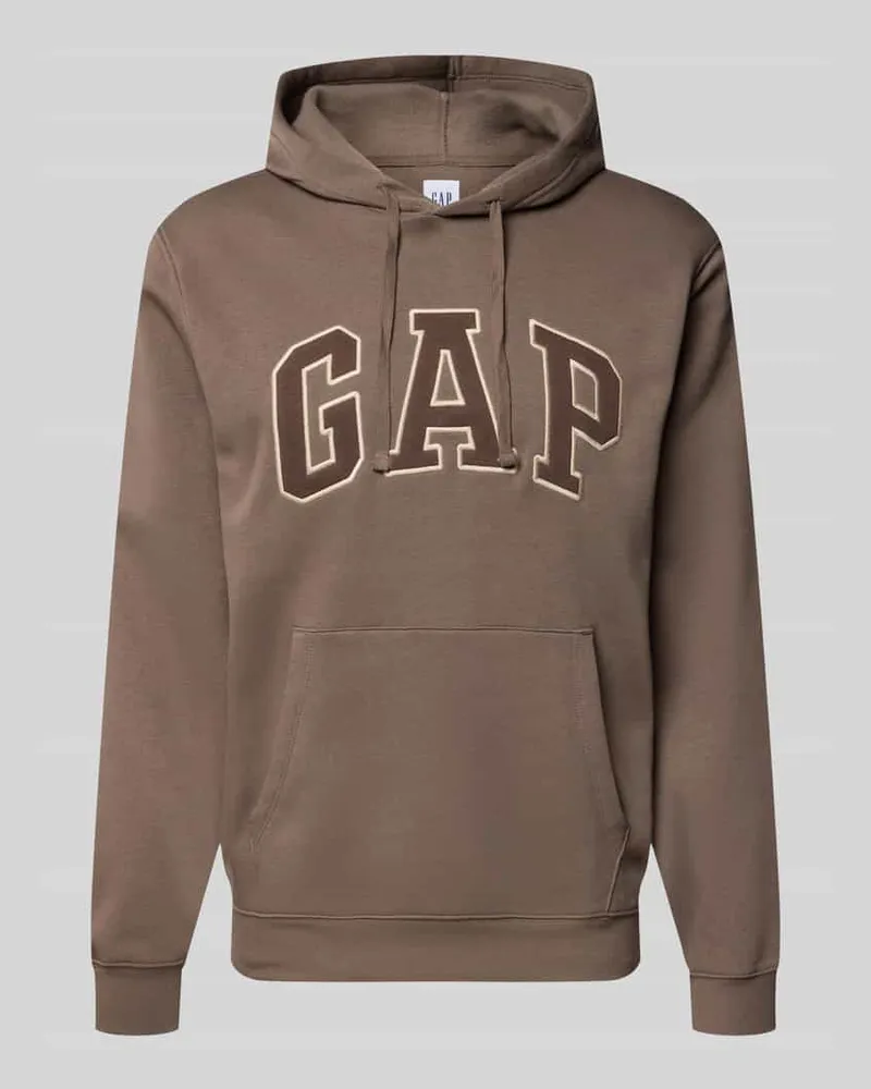 GAP Hoodie mit Kängurutasche Taupe