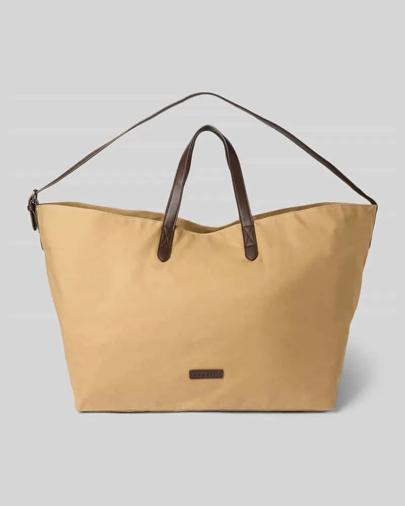 Bugatti Shopper mit Label-Patch Modell 'Finn 