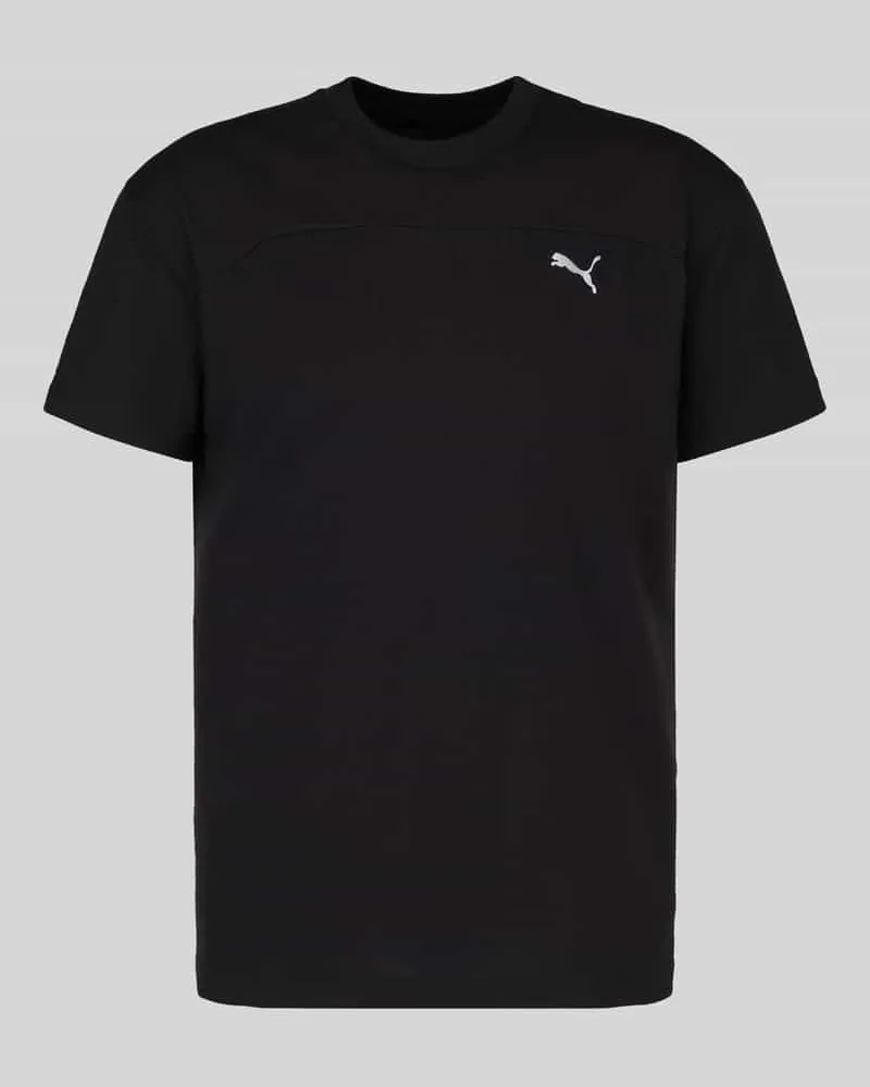 Puma Regular Fit T-Shirt mit DryCell Technology Modell 'PUMATECH Essentials Tee Black