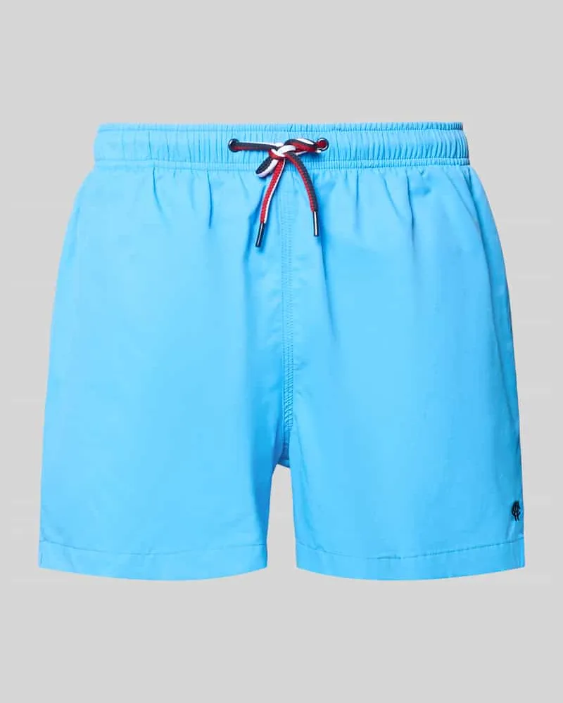 McNeal Badehose mit elastischem Bund und Tunnelzug Metallic