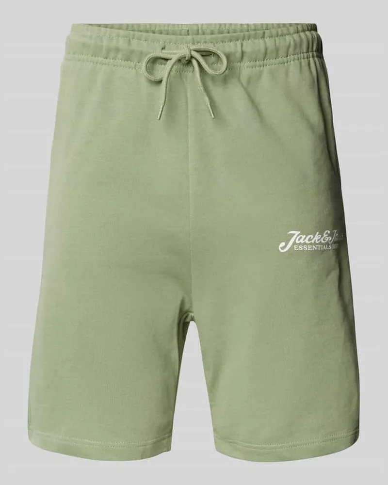 Jack & Jones Slim Fit Sweatpants mit Label-Print Modell 'GORDON 