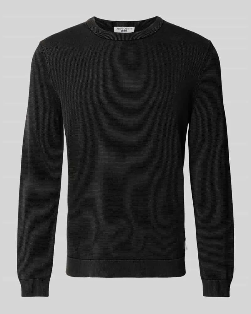 Marc O'Polo Regular Fit Pullover aus reiner Baumwolle 