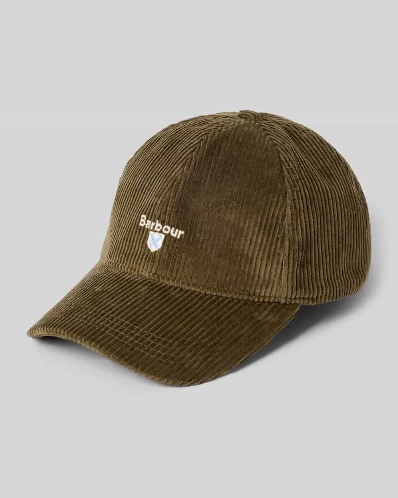 Barbour Cap aus reiner Baumwolle Oliv