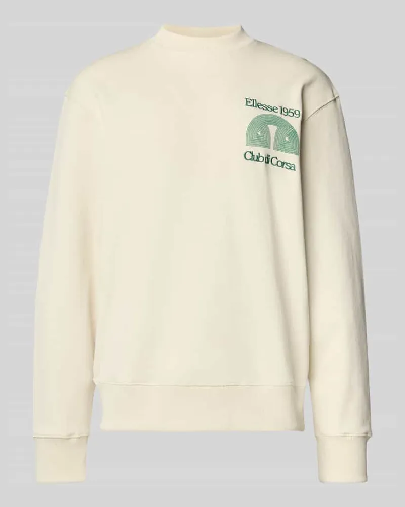Ellesse Sweatshirt mit Label-Stitching 