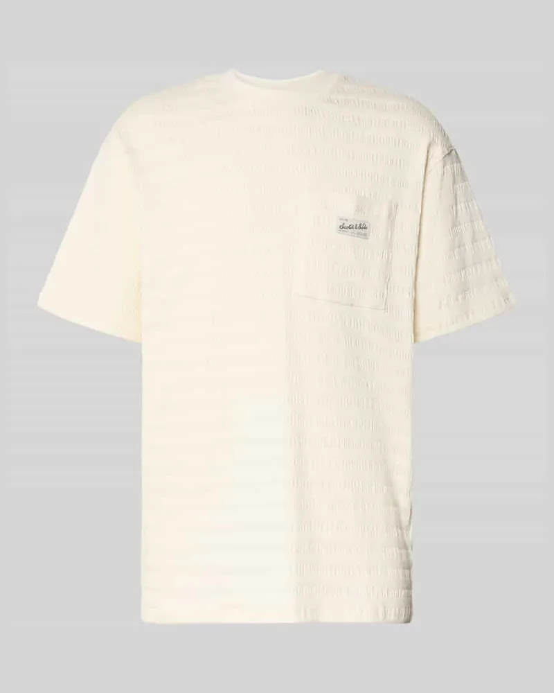 Scotch&Soda T-Shirt mit Brusttasche Offwhite