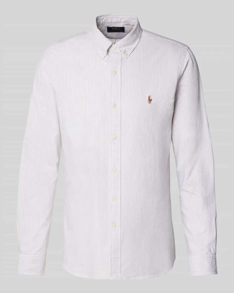 Ralph Lauren Slim Fit Freizeithemd mit Button-Down-Kragen 