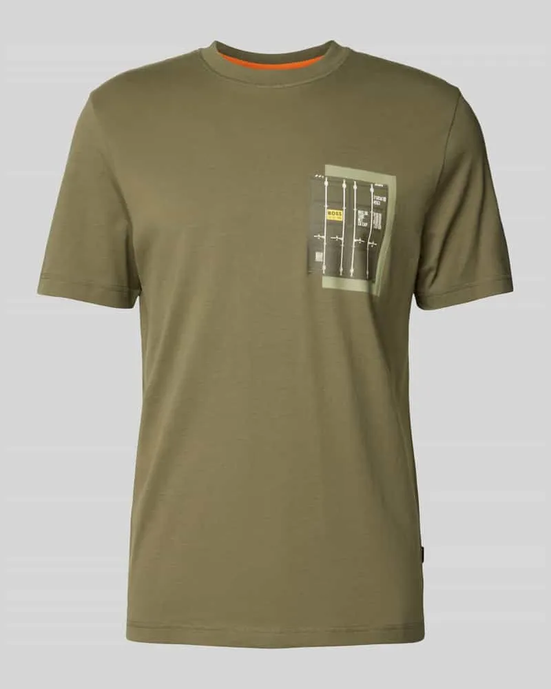 HUGO BOSS Regular Fit T-Shirt aus reiner Baumwolle 