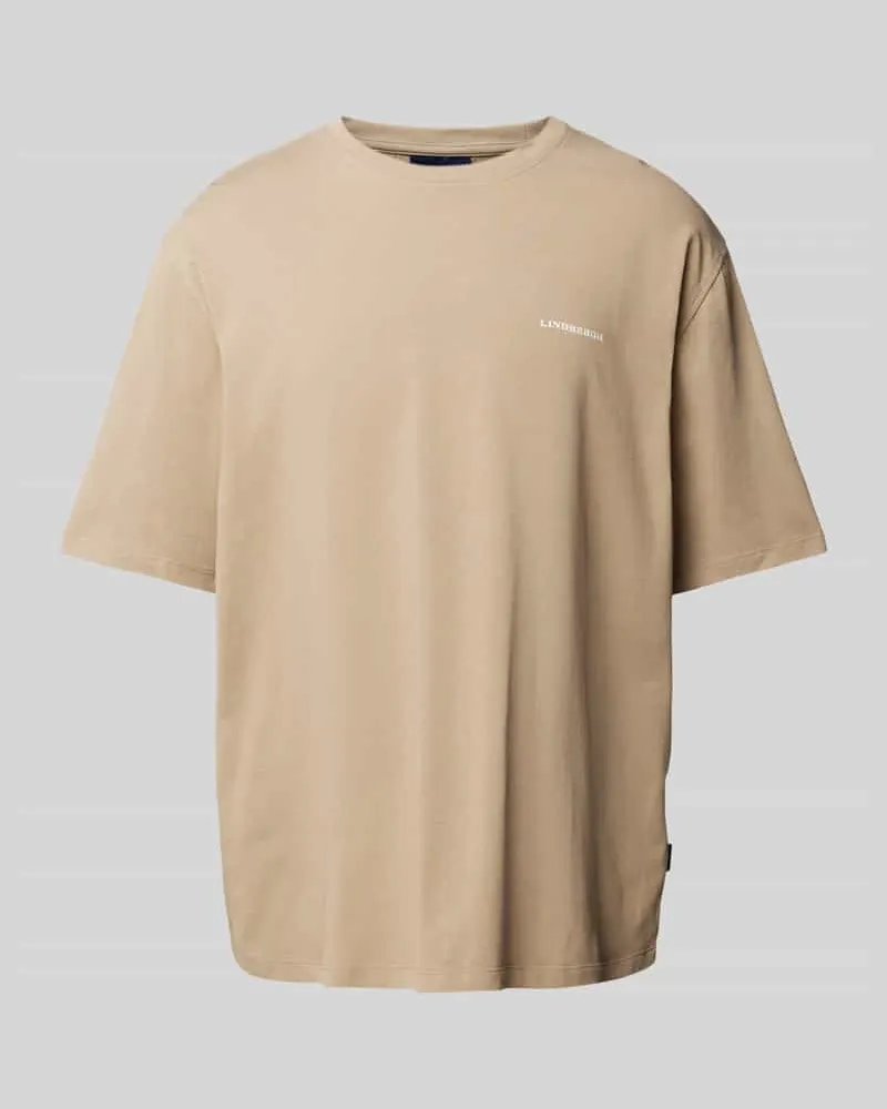 Lindbergh Oversized T-Shirt mit Label-Print 