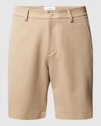 LES DEUX Shorts mit Stretch-Anteil Modell 'Como Taupe