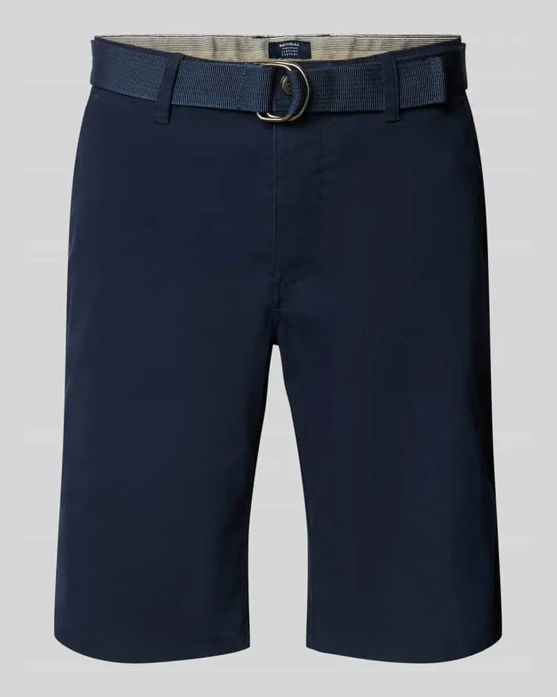 McNeal Slim Fit Shorts mit Gürtel 