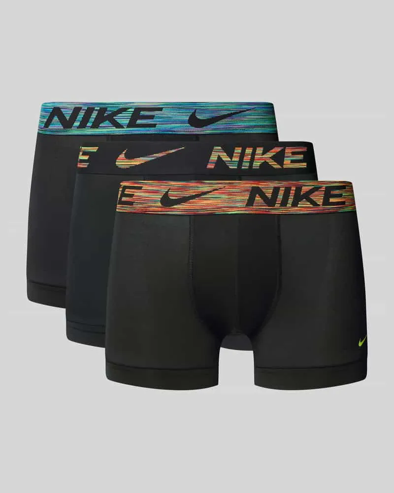 Nike Trunks mit Logo-Stitching Modell 'Essential' im 3er-Pack 