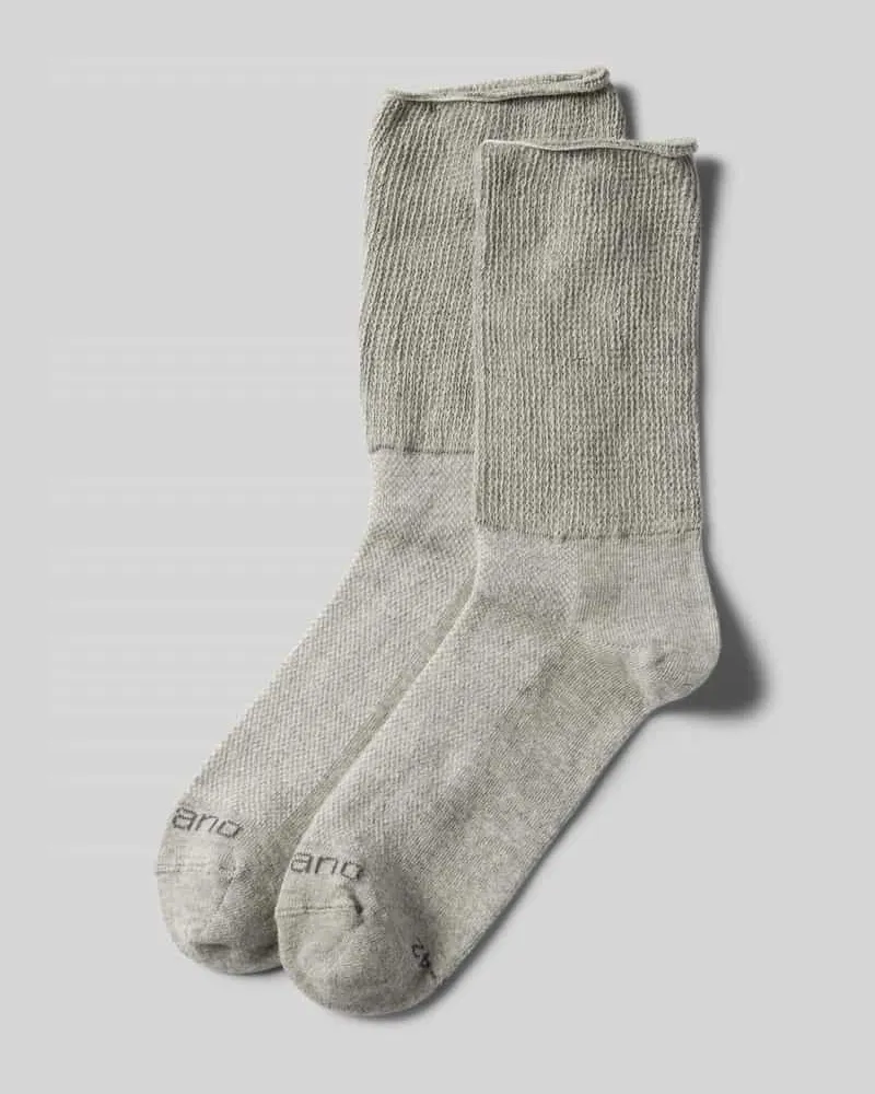 Camano Socken mit Label-Print im 2er-Pack Mittelgrau