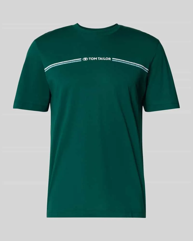 Tom Tailor Regular Fit T-Shirt aus reiner Baumwolle 
