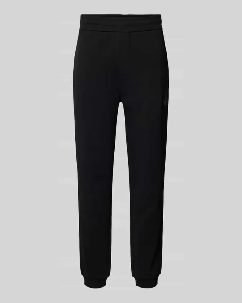 HUGO BOSS Oversized Jogginghose aus reiner Baumwolle Modell 'WEI_CNY Black
