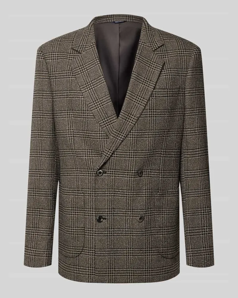 McNeal Regular Fit Sakko mit Reverskragen und Knopfverschluss Taupe