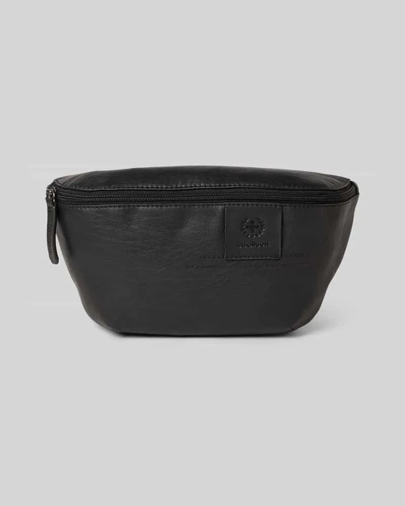 Strellson Bauchtasche aus echtem Leder Modell 'HYDE PARK Black