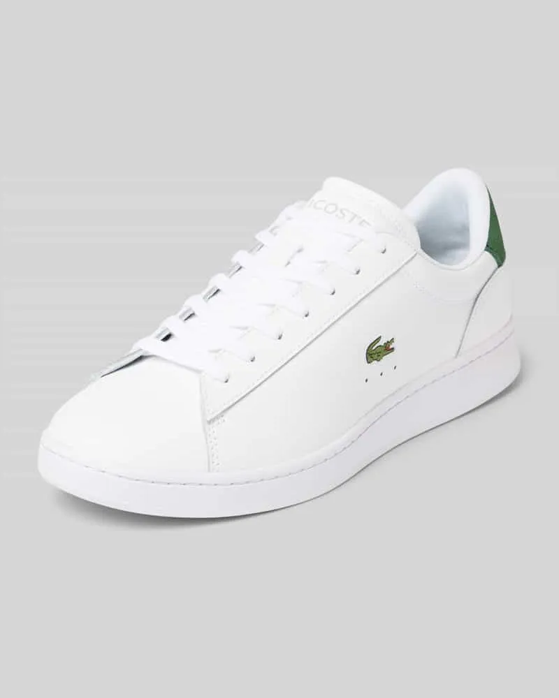 Lacoste Sneaker aus echtem Leder Modell Weiss